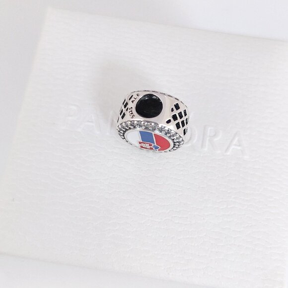 Pandora Slovakia Flag Silver Charm Bead with box - Picture 4 of 7
